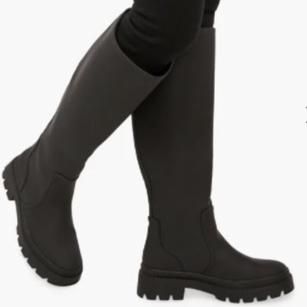Lug Sole Tall Boot